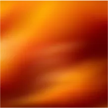Abstract image with wave patterns featuring light and dark orange tones combined with dark brown hues
