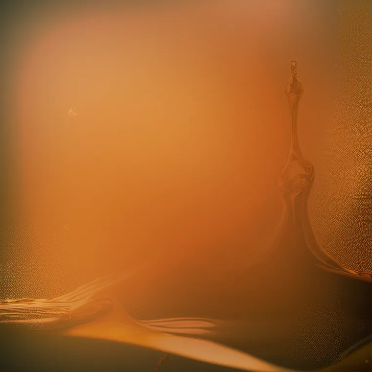 Abstract image with faded orange hues