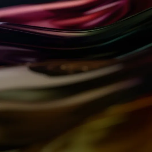 Red, purple and orange brand swirl 