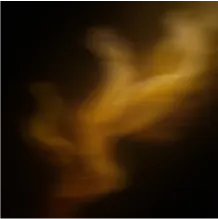 image of brownish smoke