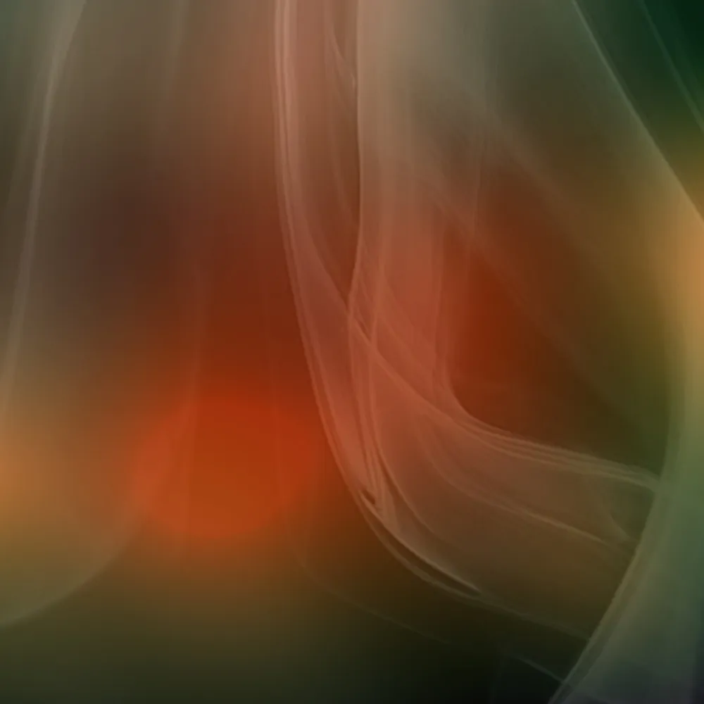  An intertwining mix of contrasting green and red tones