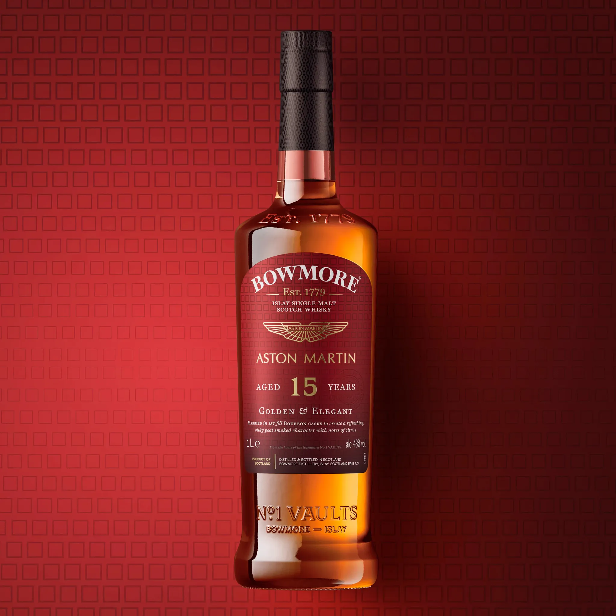 驚きの値段 Bowmore Bowmore | Malt Aged Old Year 15 Martin Aston x ウイスキー