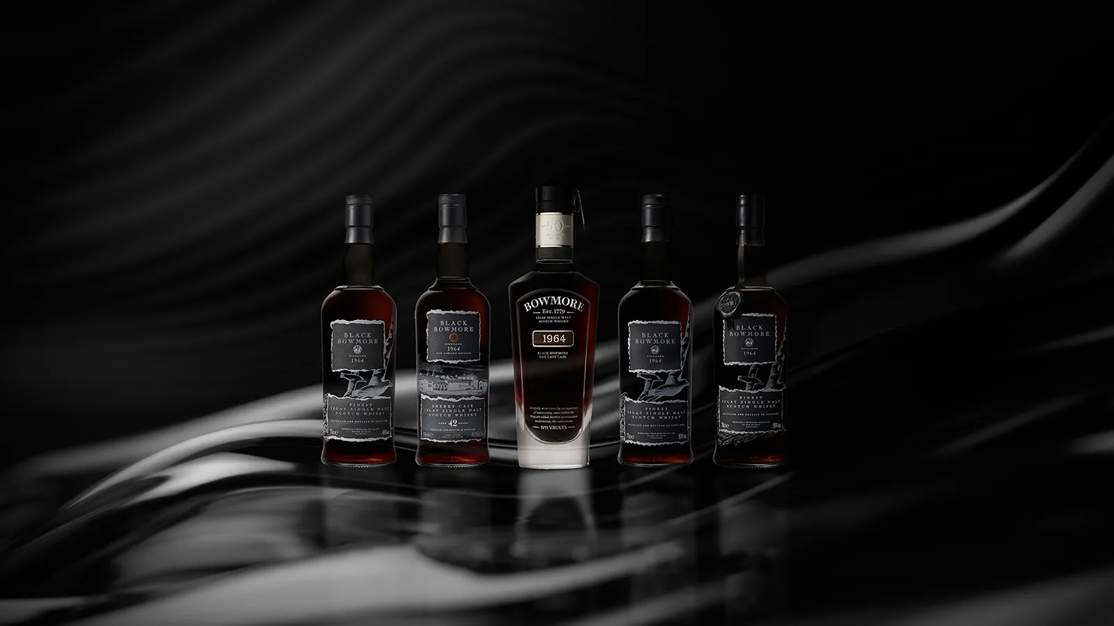 Black Bowmore range with white wash treatment..