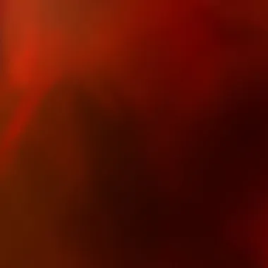 Blurred red image