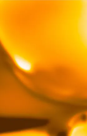 A swirl of golden honey hues