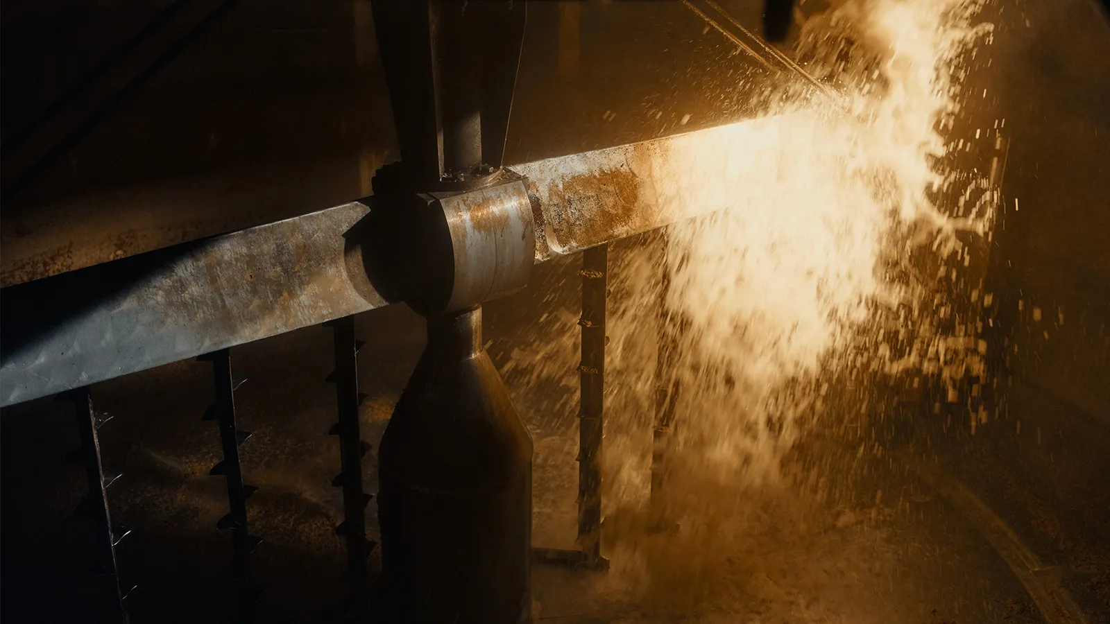 Machinery in Islay distillery