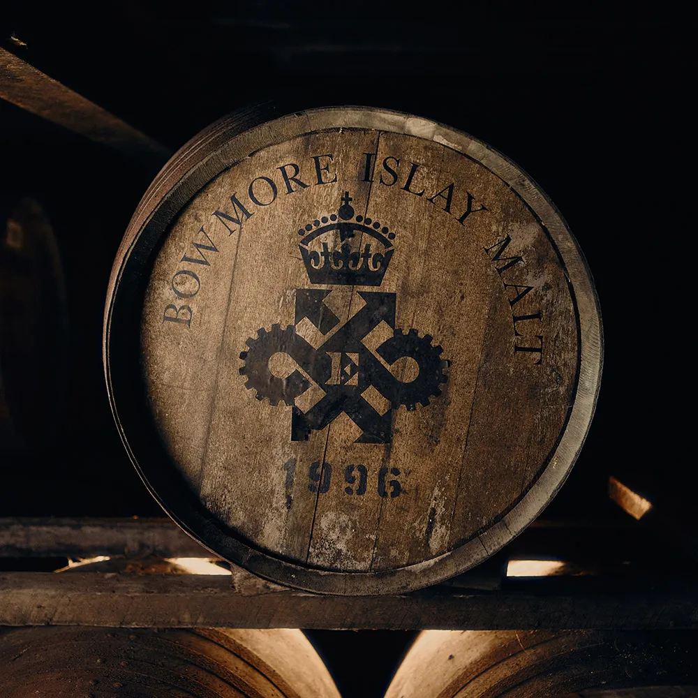End of barrel in vault dated 1996.
