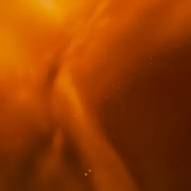 Abstract image with strong orange tint