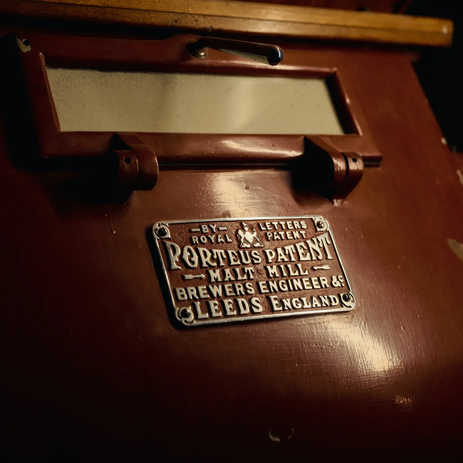 Malt Mill with Porteus name plate