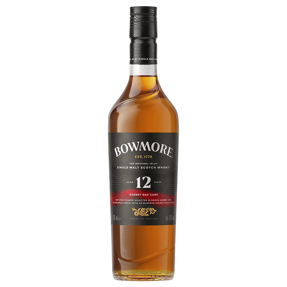 Bowmore 12 year old bottle