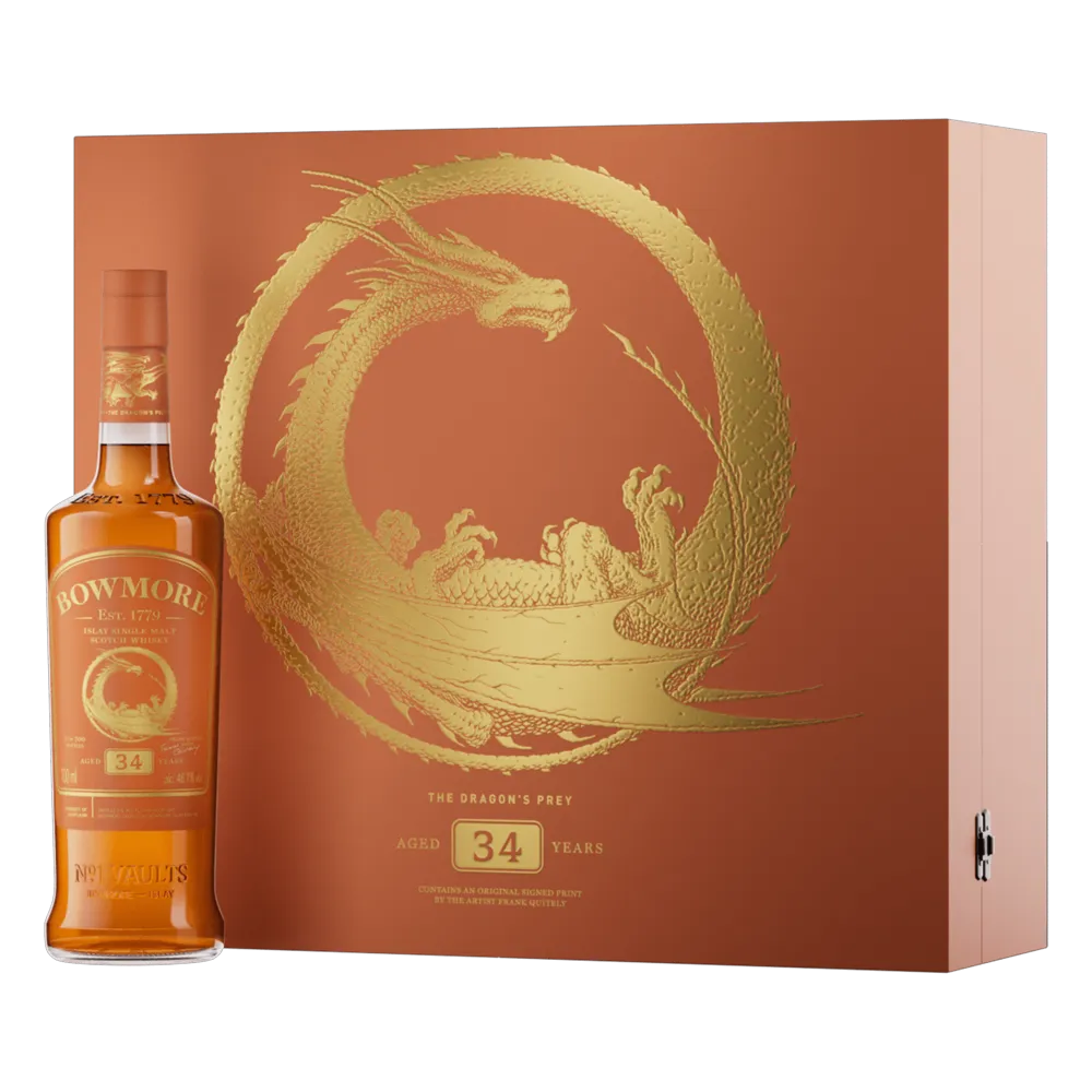 Frank Quitely Dragons Prey 34 year old bottle