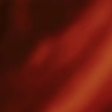 Blurred deep red abstract