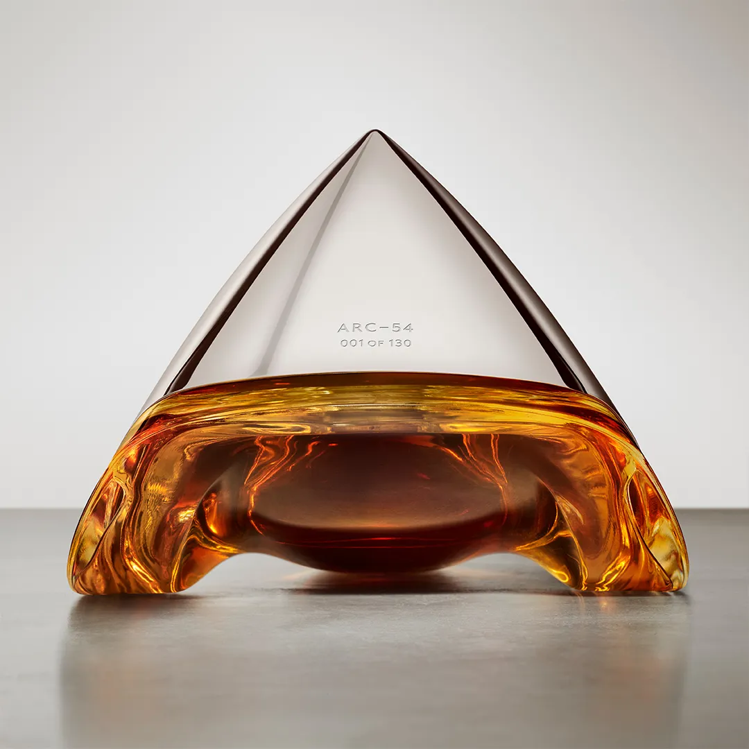 Arc 54 decanter from back