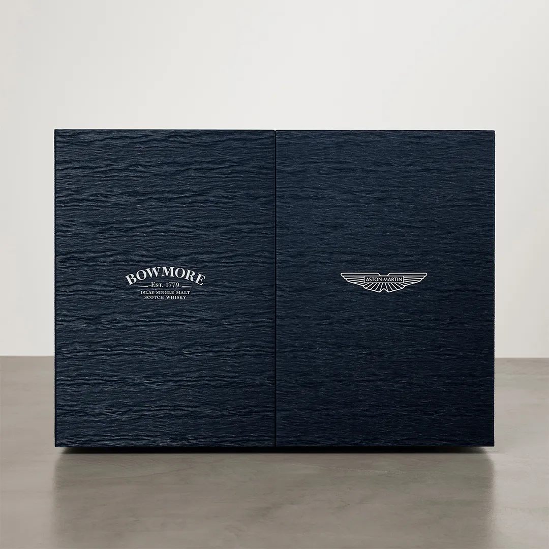 Bowmore ARC-54 Box with Bowmore and Aston Martin Branded Logos