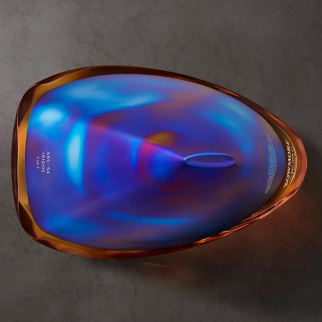 ARC-54 Iridos decanter from above 