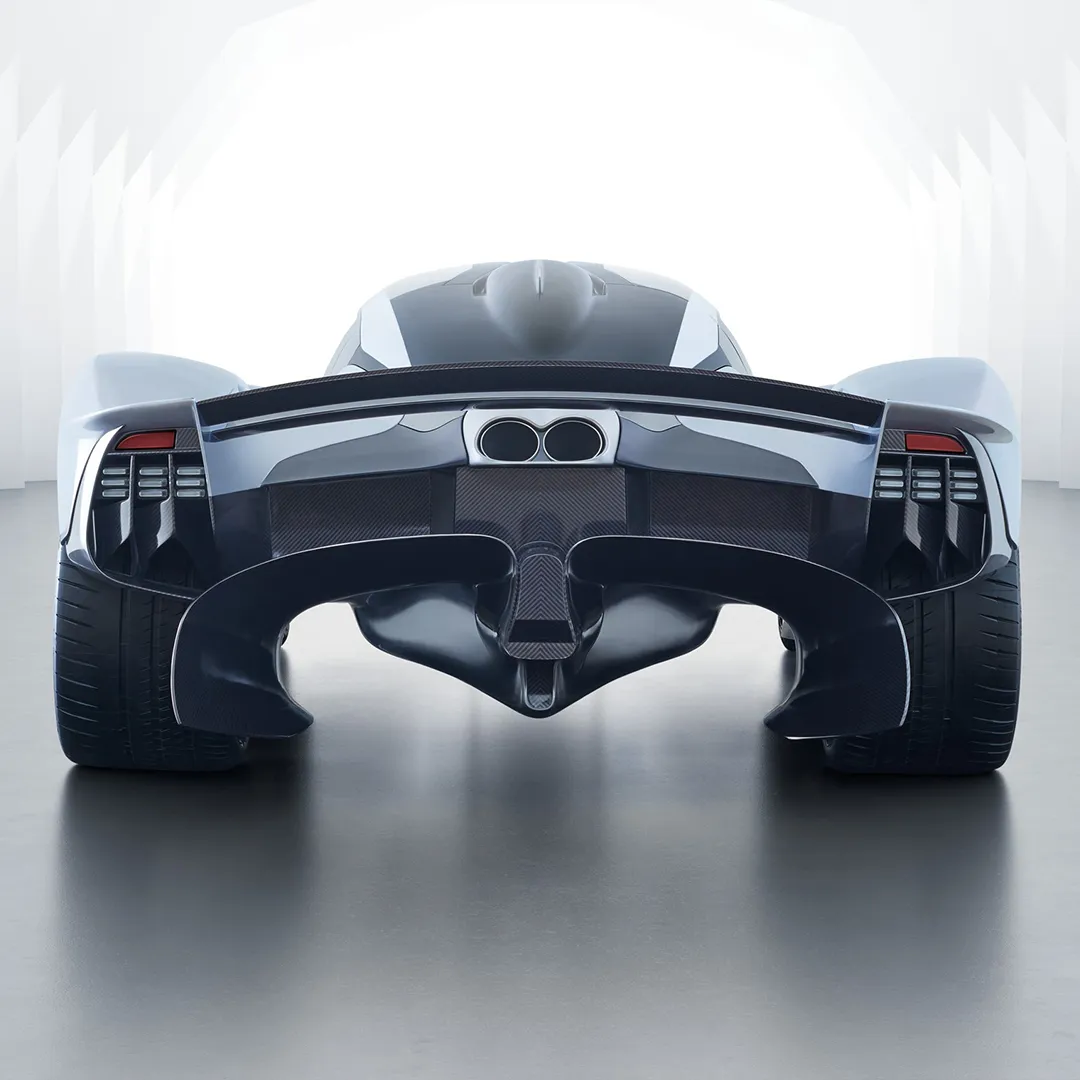 Aston Martin Valkyrie Back Curve Detail