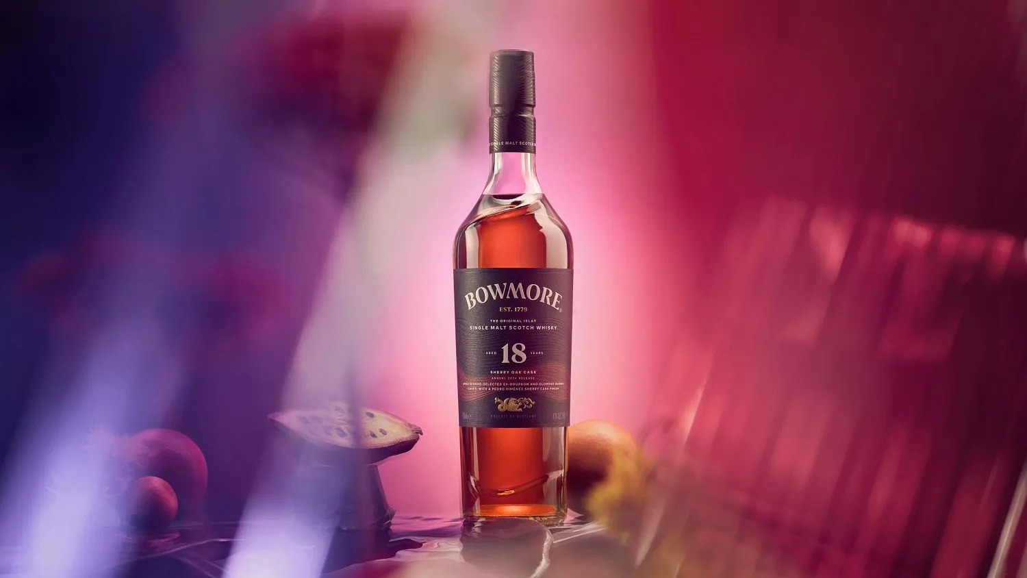 BOWMORE 18年 700ml 46% Bowmore 18 Year Old Sherry Cask Single Malt 
