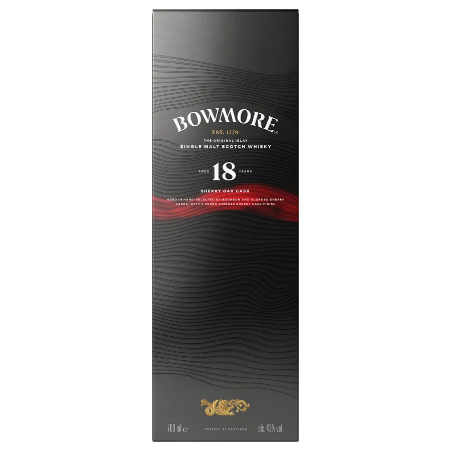 Bowmore 18 Year Old Sherry Oak Cask Box
