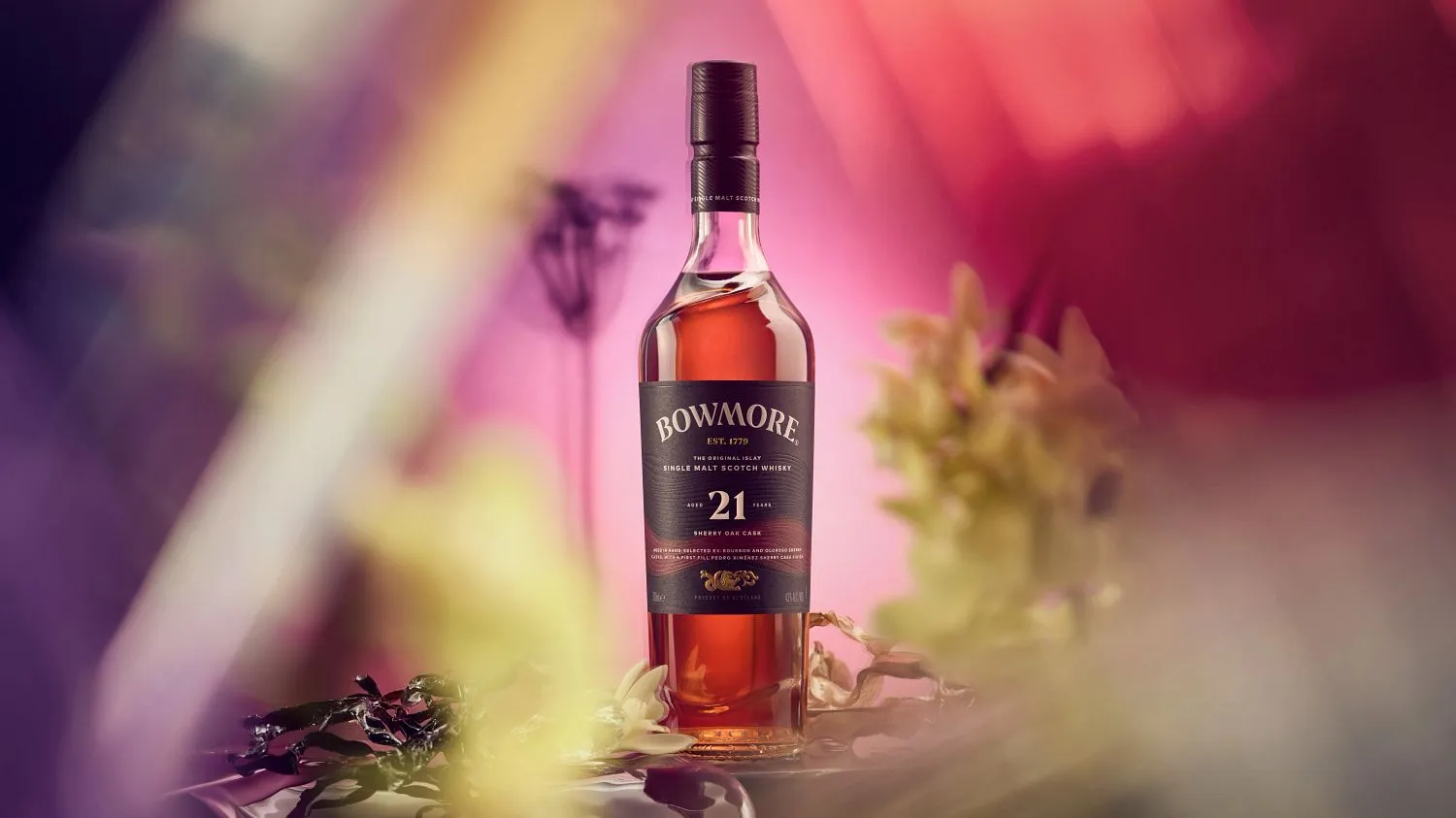 ウイスキー BOWMORE 21 21 Year-Old Sherry Oak Cask Scotch | Bowmore