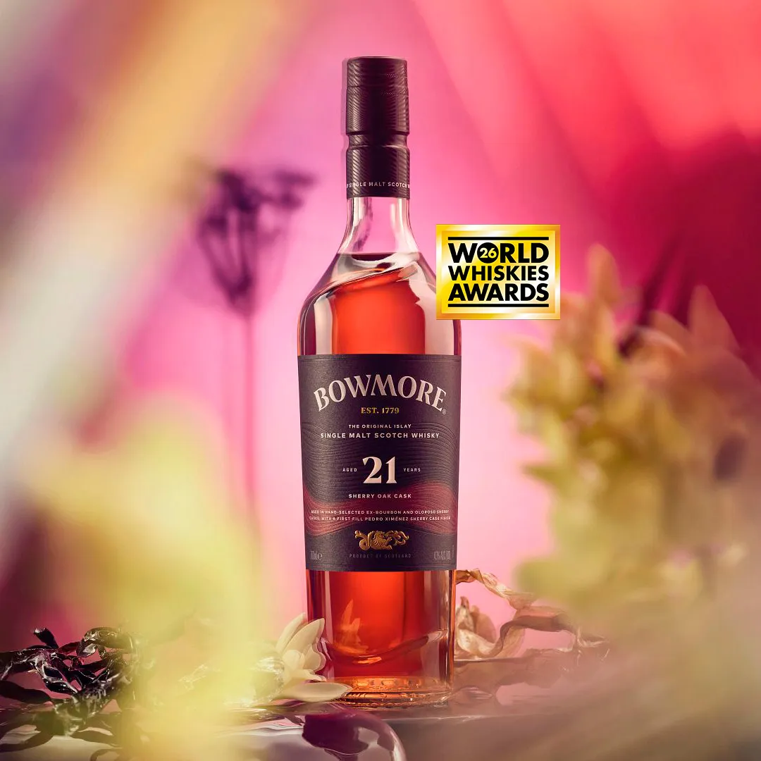 Bowmore 21 Medal Square